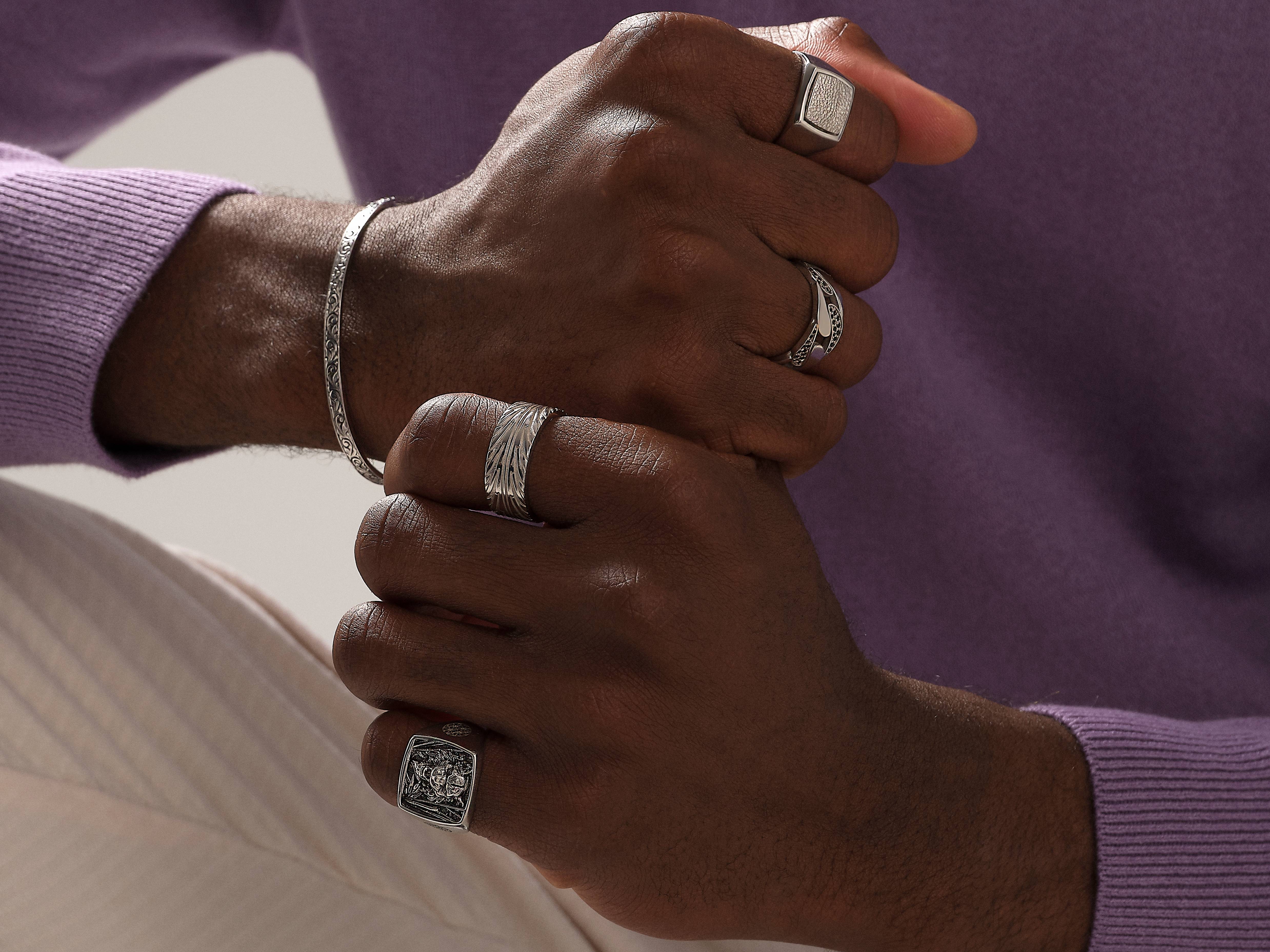 Men's 925 Sterling Silver Rings