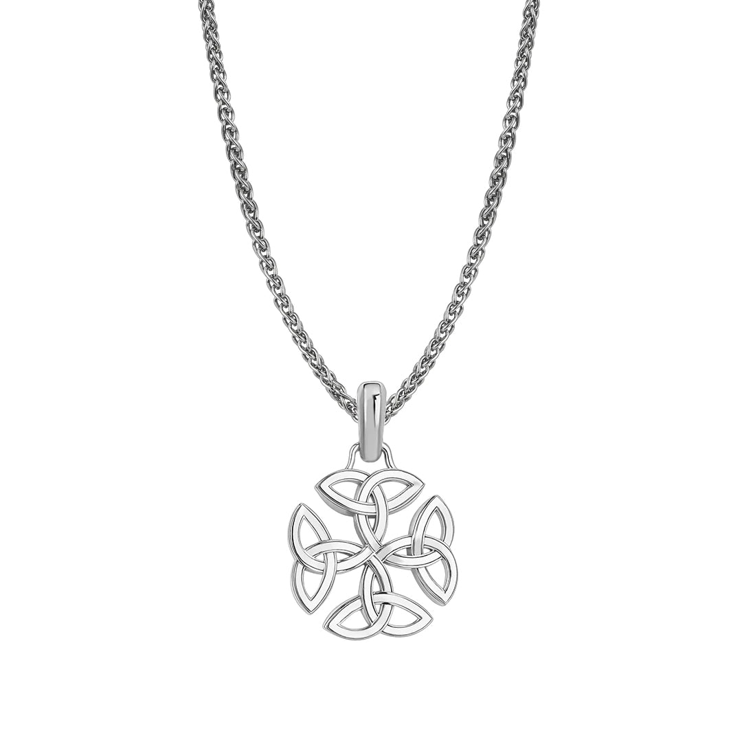 Celtic Dara Knot Necklace with Chain