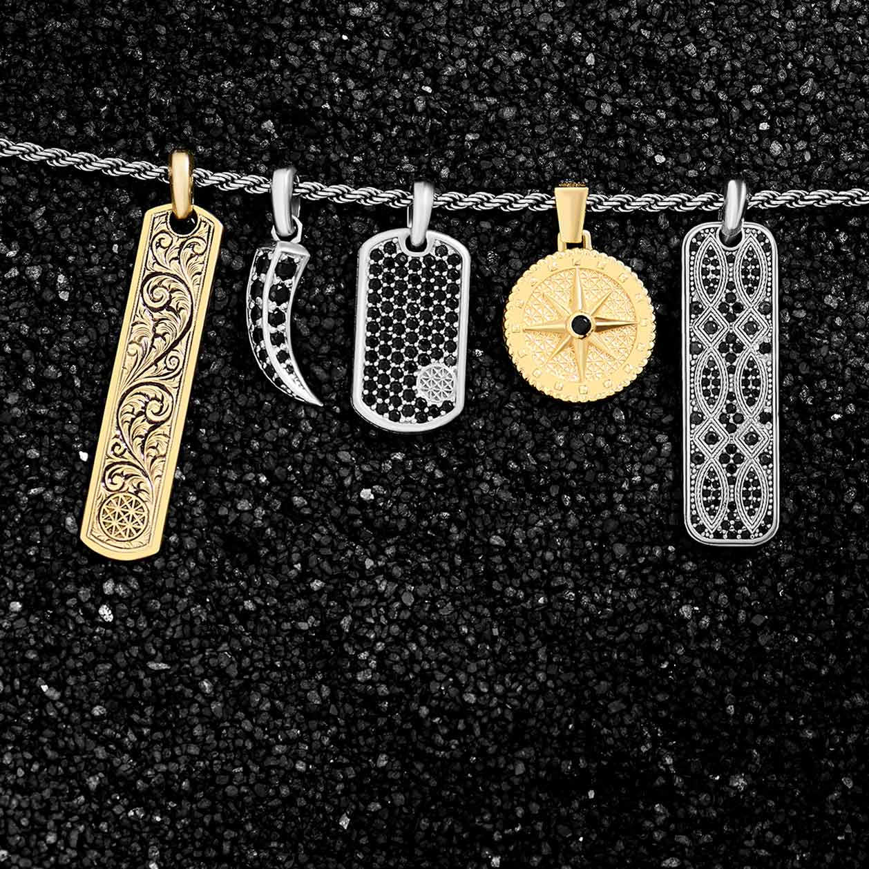 Gift Guide Solid Gold and Silver Necklaces