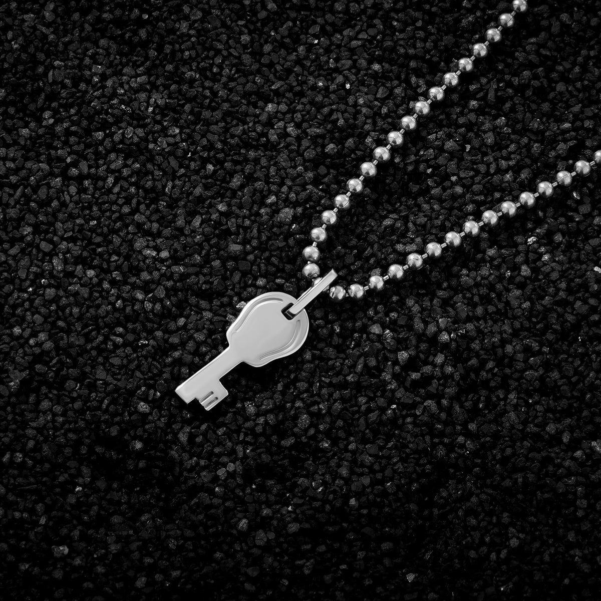 Silver Key Pendant