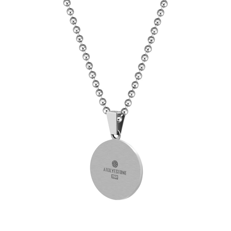 Leo Necklace - Solid Silver (Pendant only)