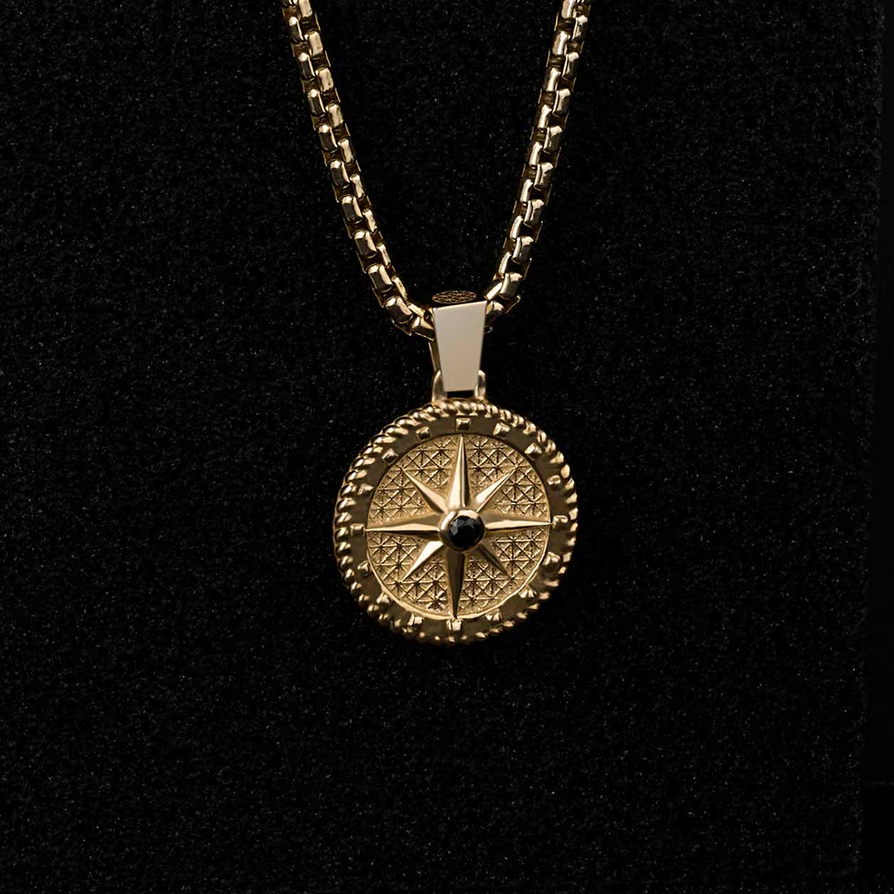 Atolyestone Men's Solid Gold and Silver Necklaces