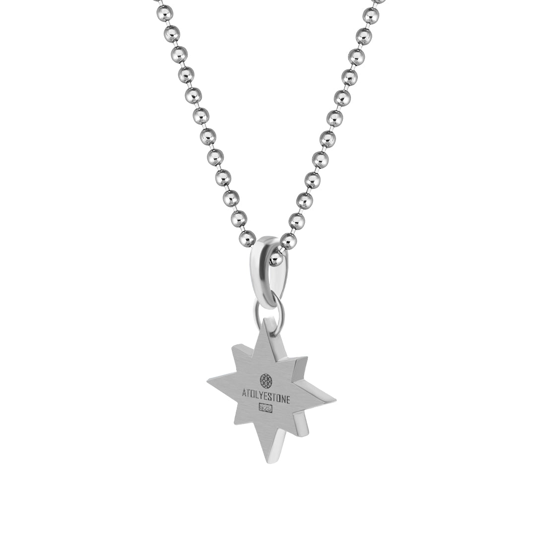 North Star Pendant in Silver (Pendant only)