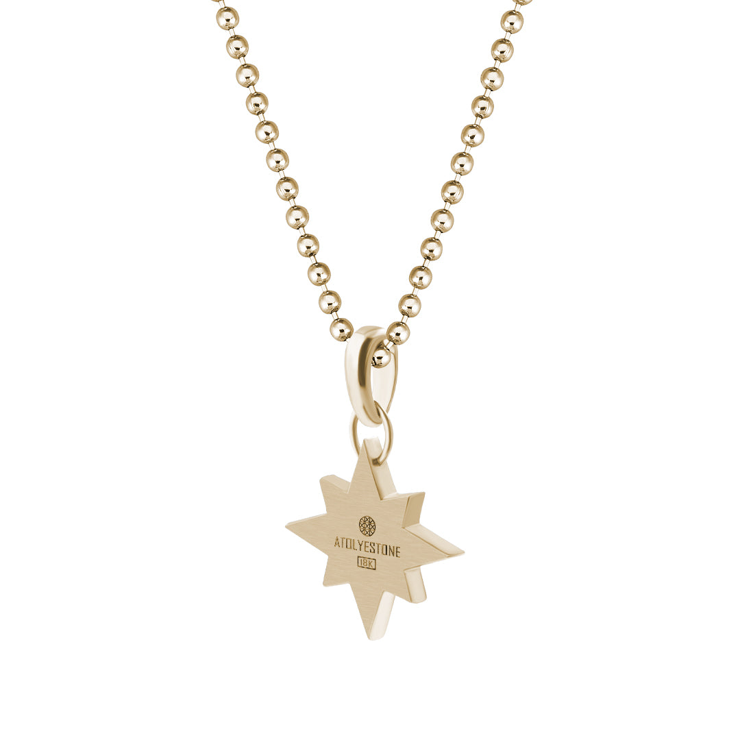 North Star Pendant in Gold (Pendant only)