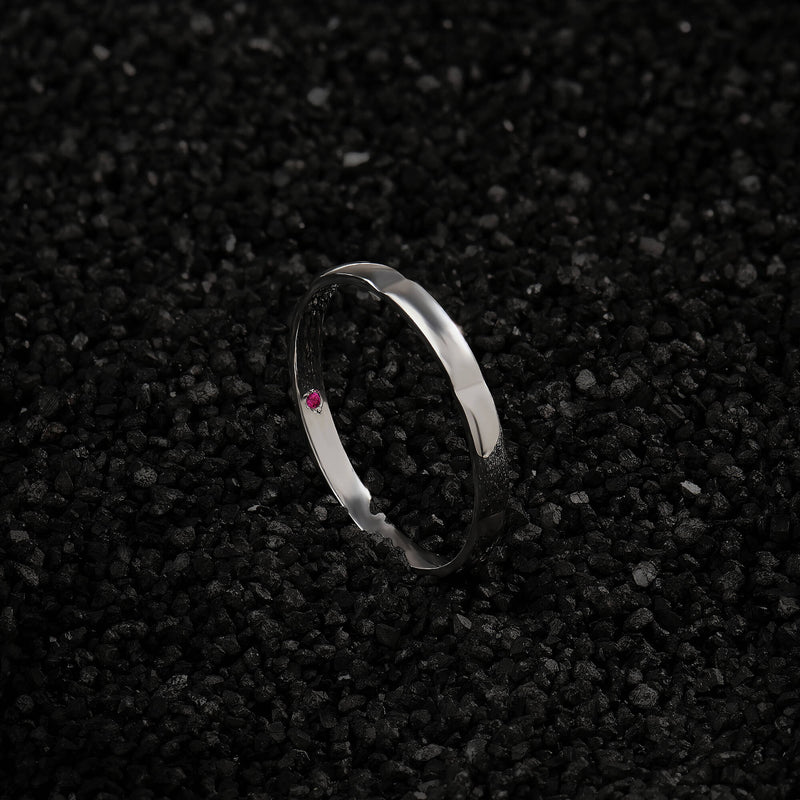 925 Sterling Silver Band Ring for Men