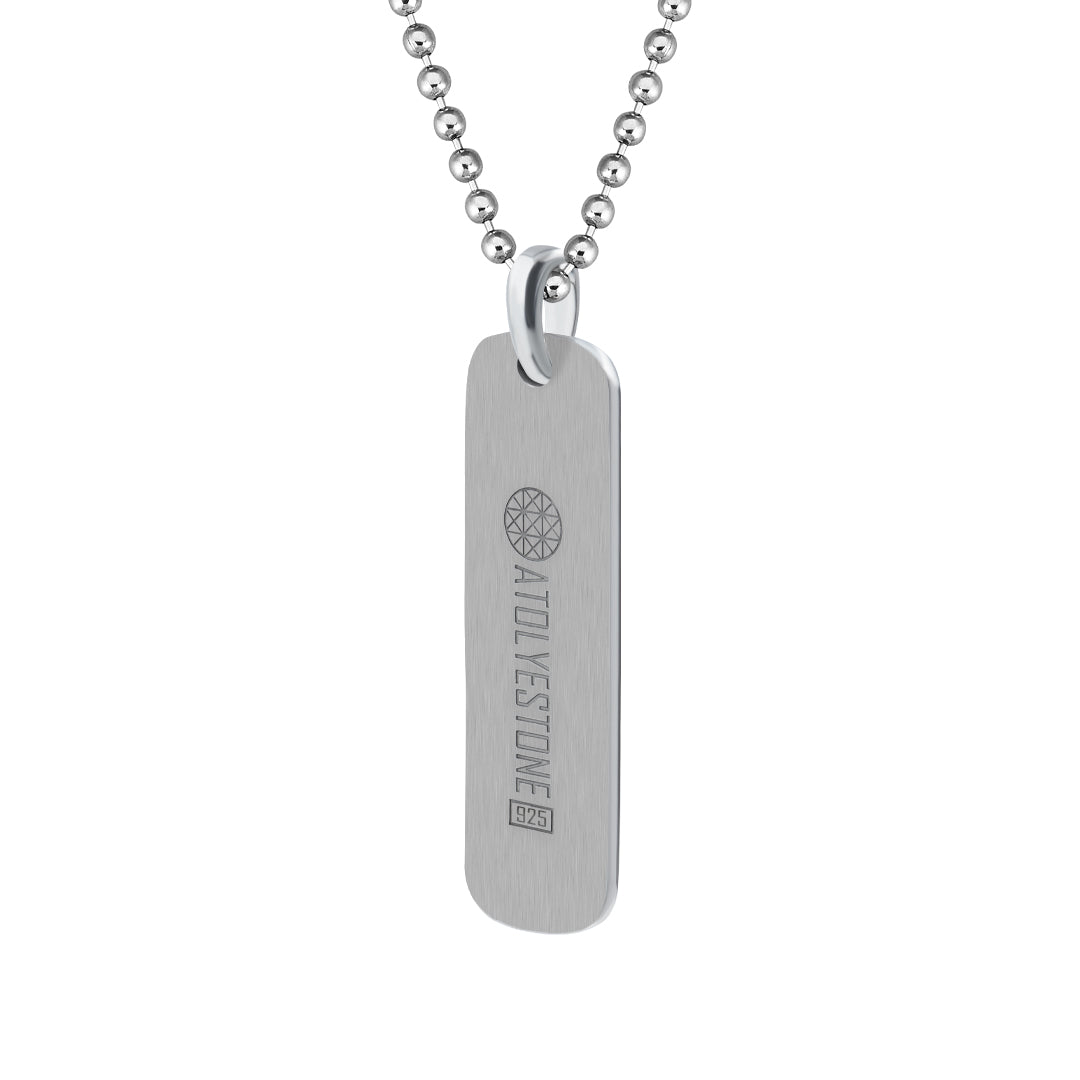 Streamline Tag Necklace (Pendant Only)