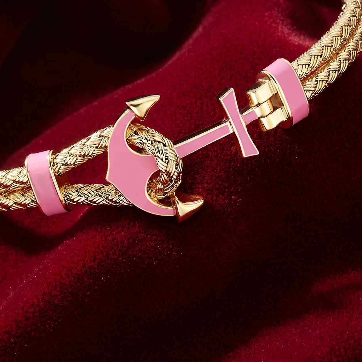 Atolyestone Women's Anchor Bracelets