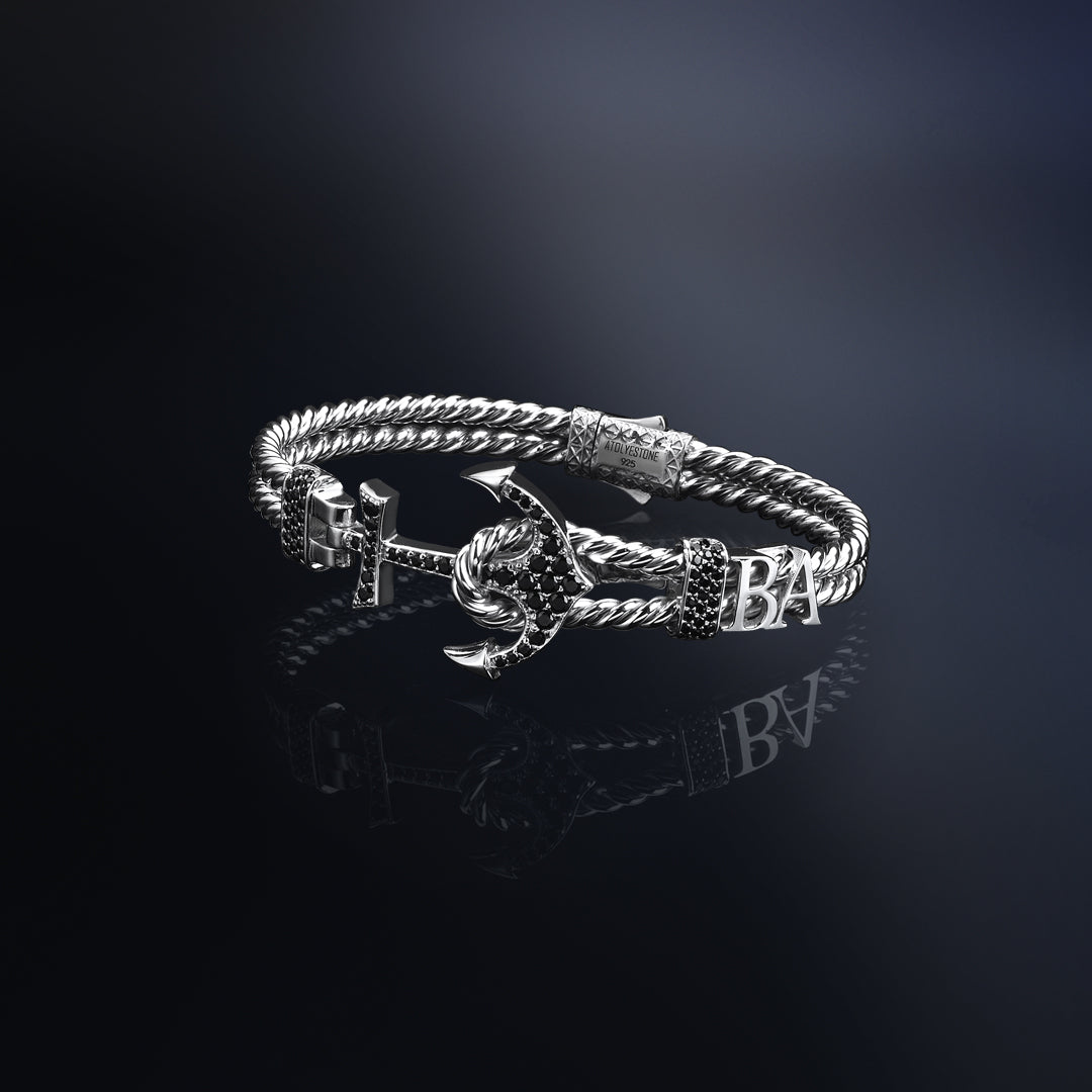 Statements Twined Anchor Bangle by Atolyestone