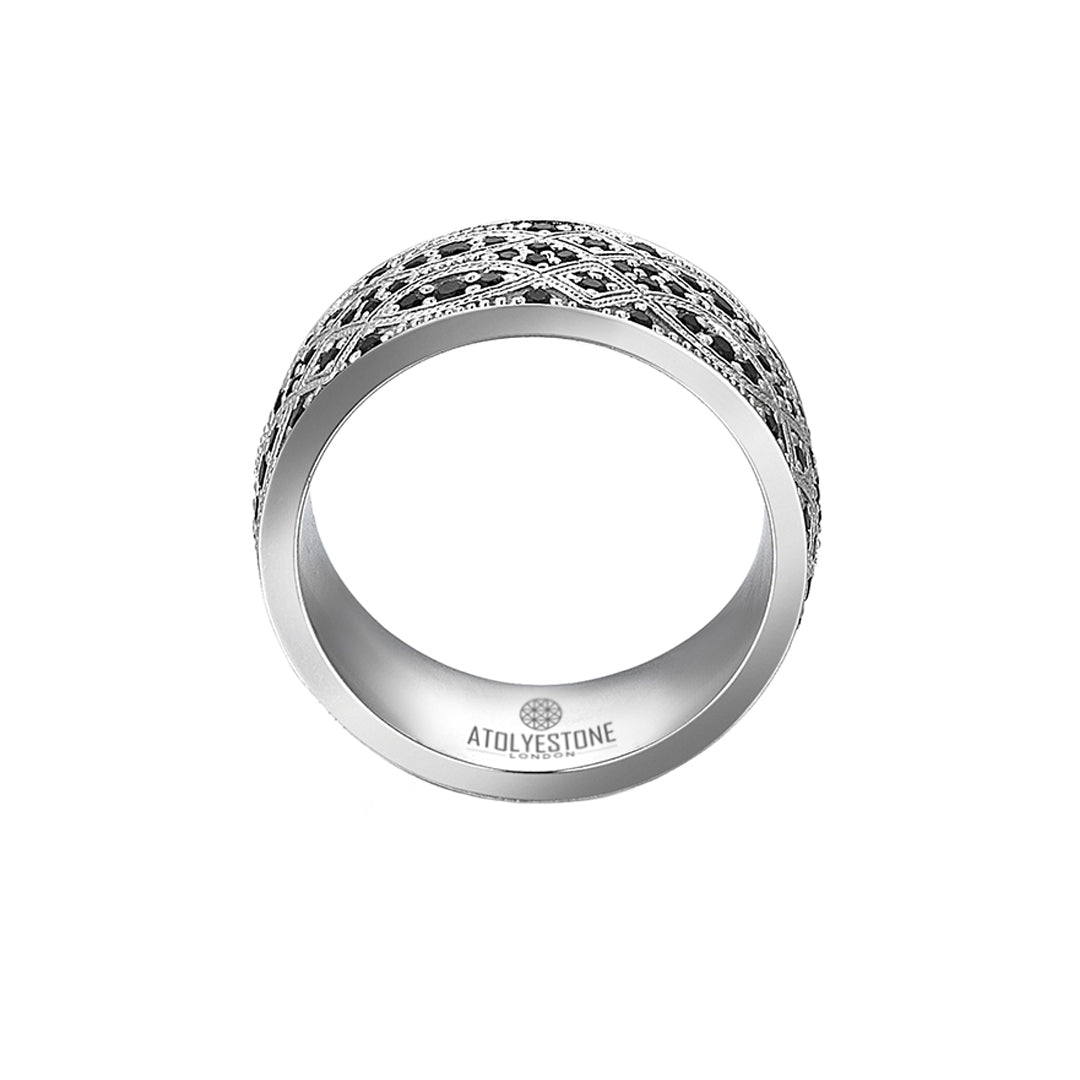 men's streamline band ring