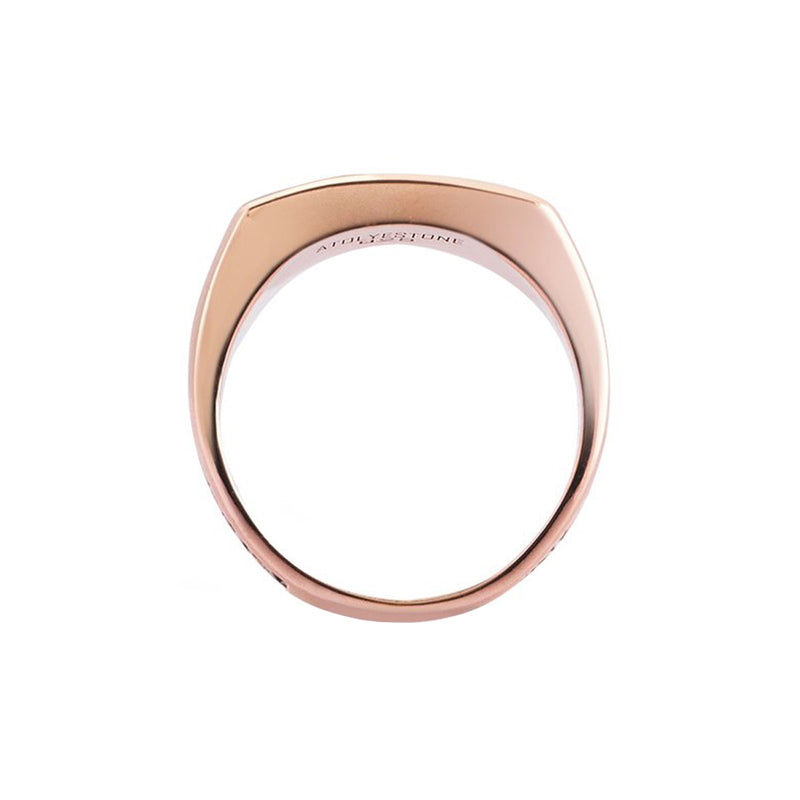 Mens Edge Classic Ring - Solid Gold
