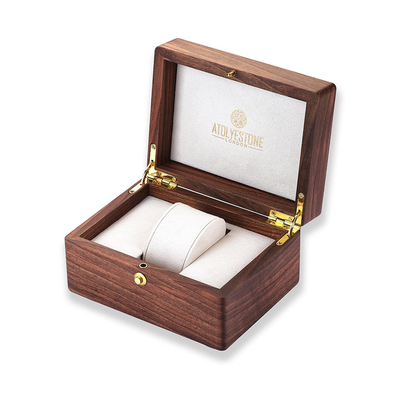 Atolyestone Wooden Jewelry Box