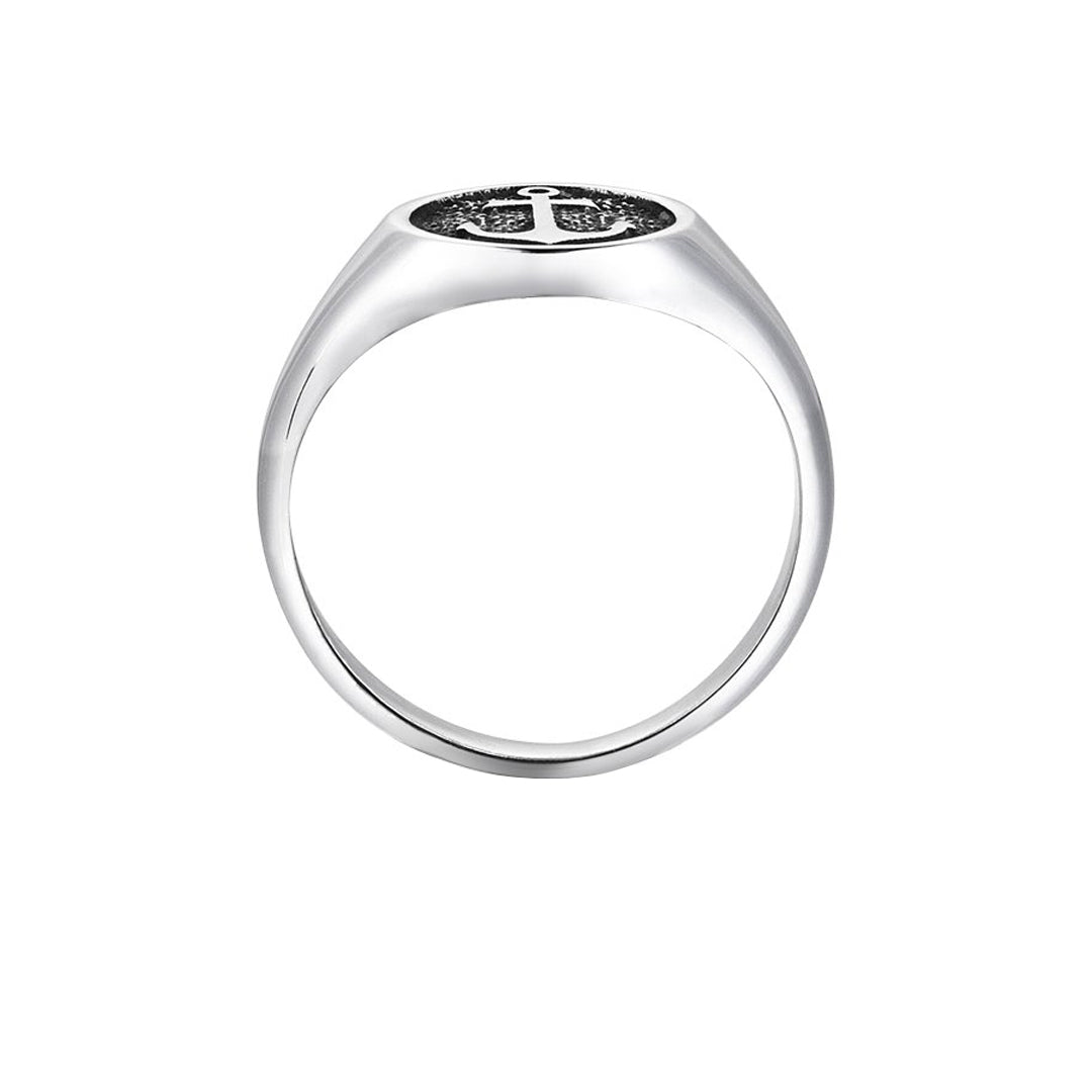 Anchor Ring - Silver by Atolyestone