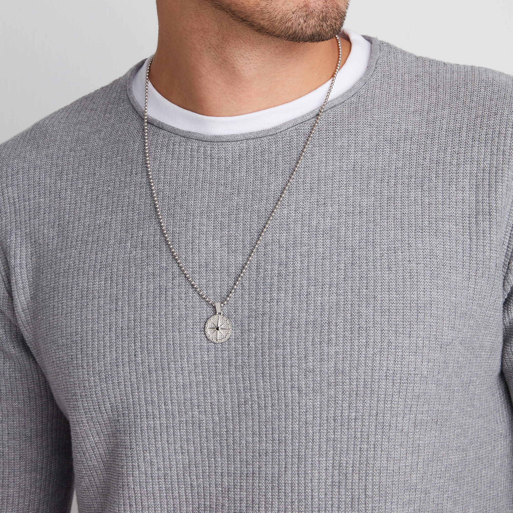Atolyestone Compass Necklace