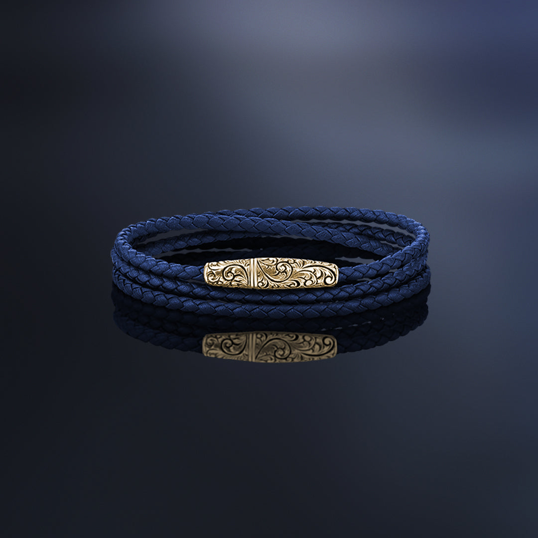 Classic Wrap Leather Bracelet With 3mm Nappa Leather