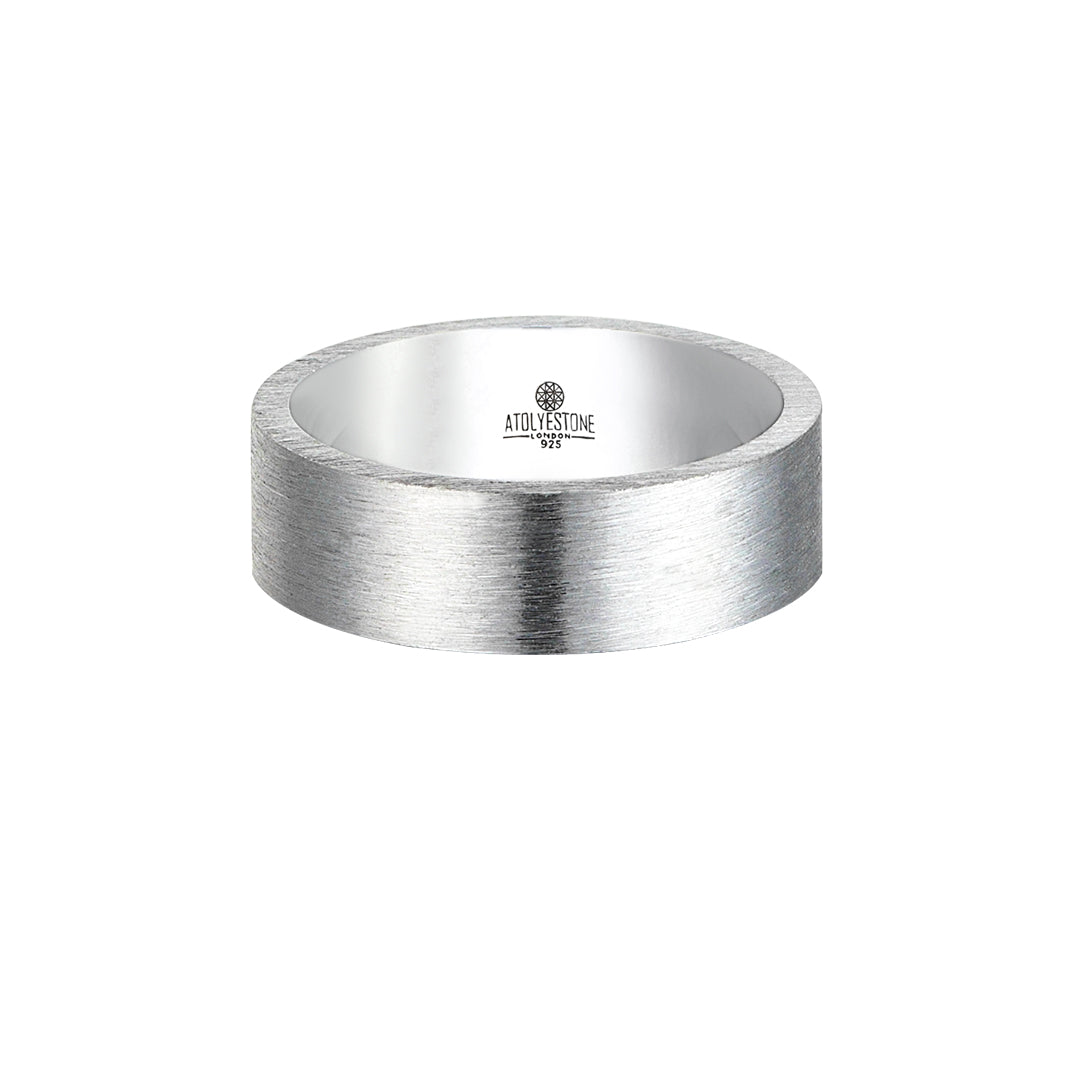Coyote Buttes - Solid Silver - 7mm