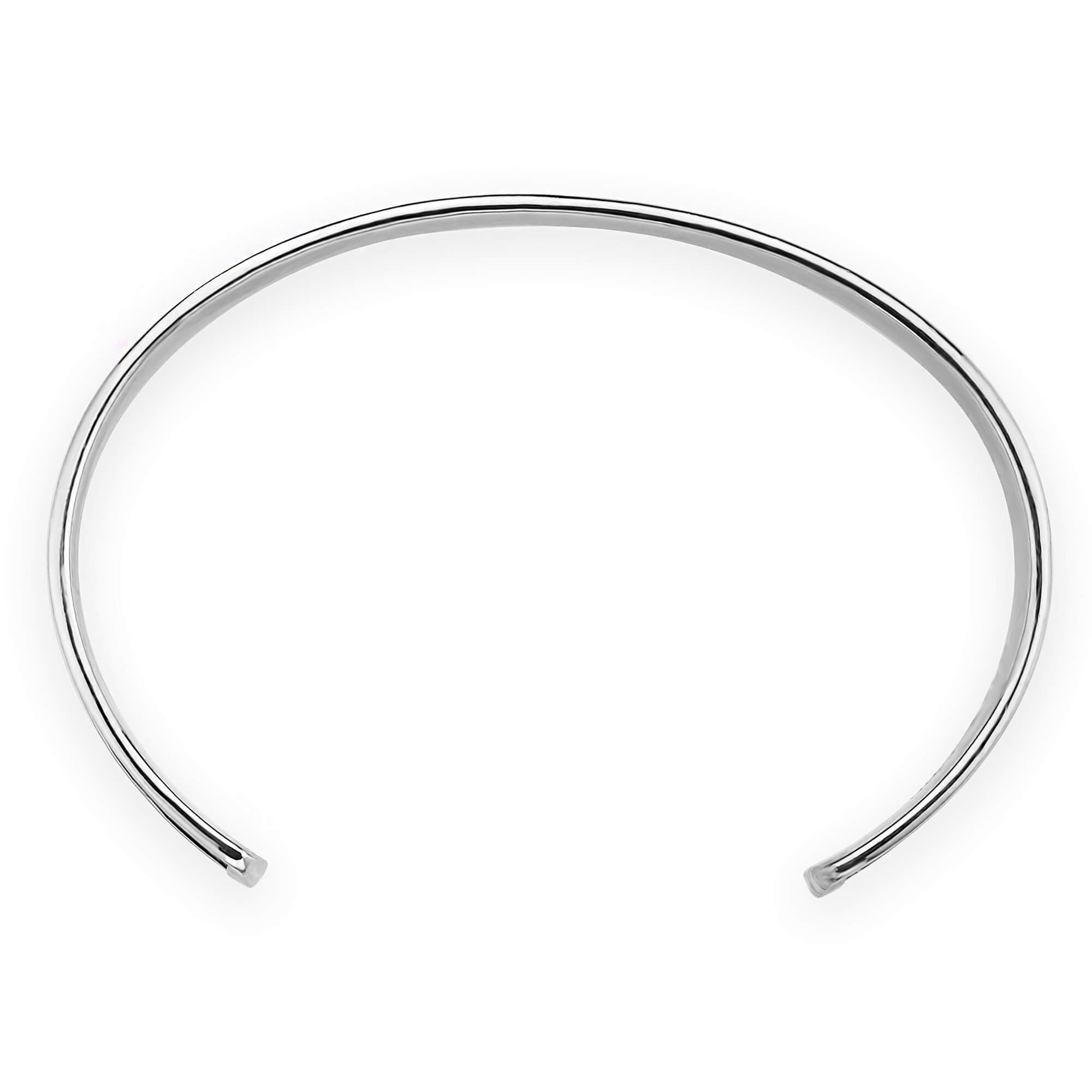 Classic Cuff Bracelet - Solid Silver