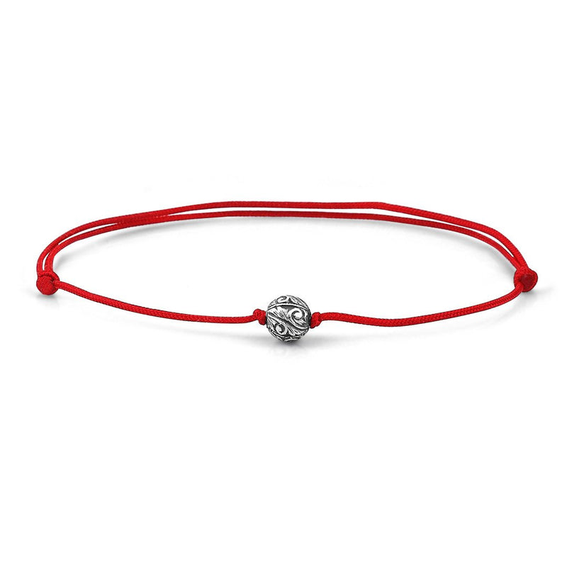 Classic Charm Macrame - Solid Gold - Red - White Gold 