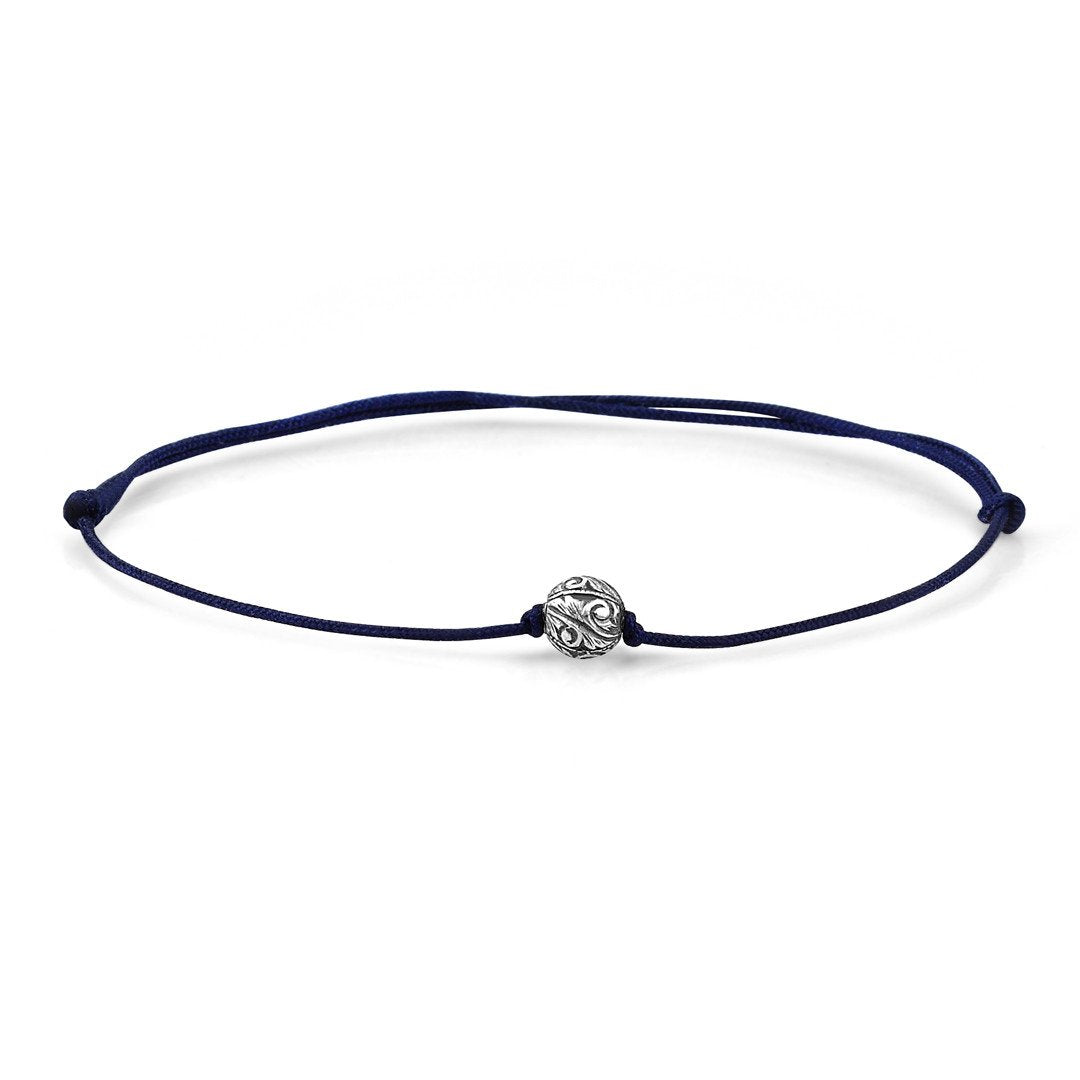 Classic Charm Macrame - Solid Gold - Navy - White Gold