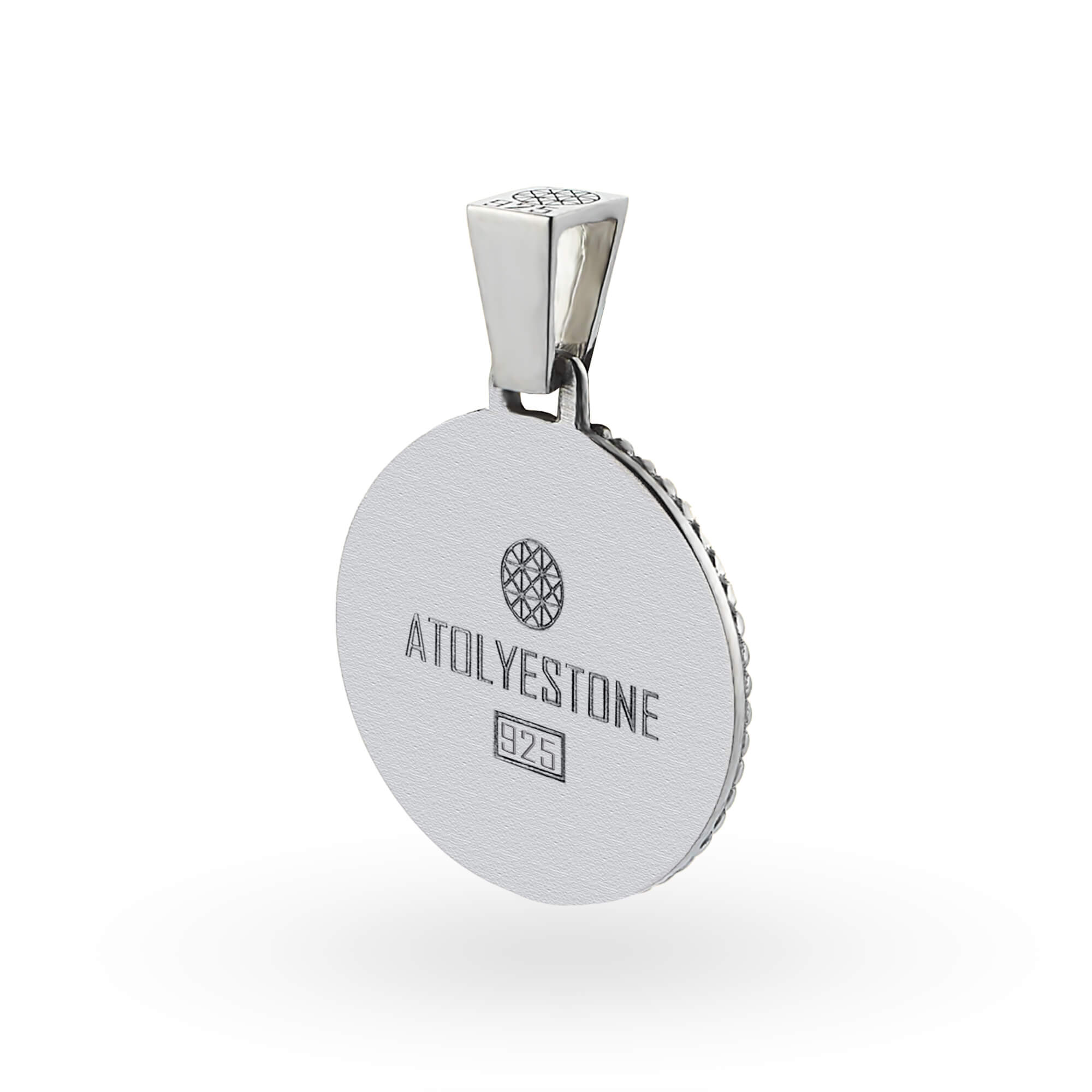 Compass Necklace - Solid Silver (Pendant Only)