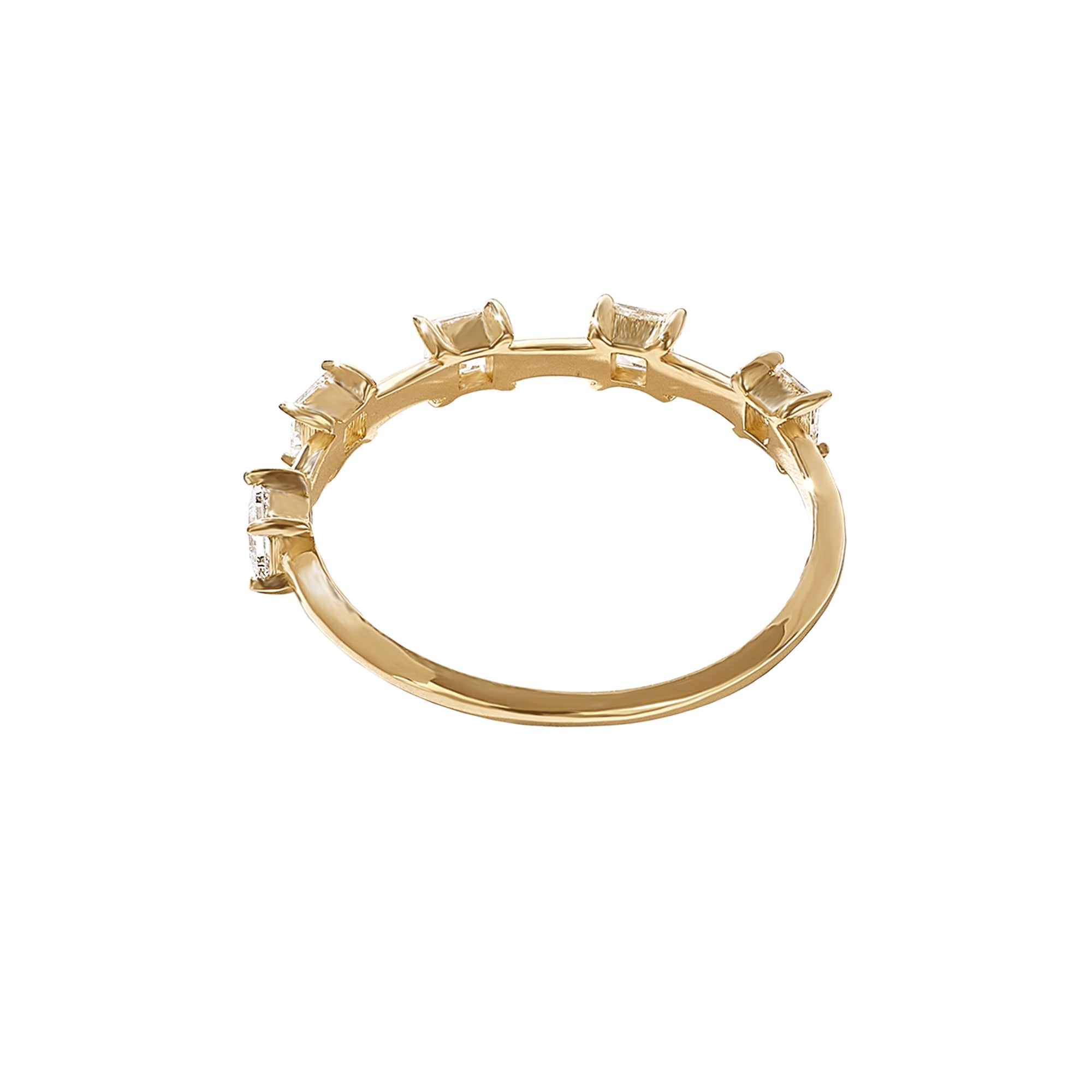 5 Stone 0.50 ctw Diamond Ring for Women