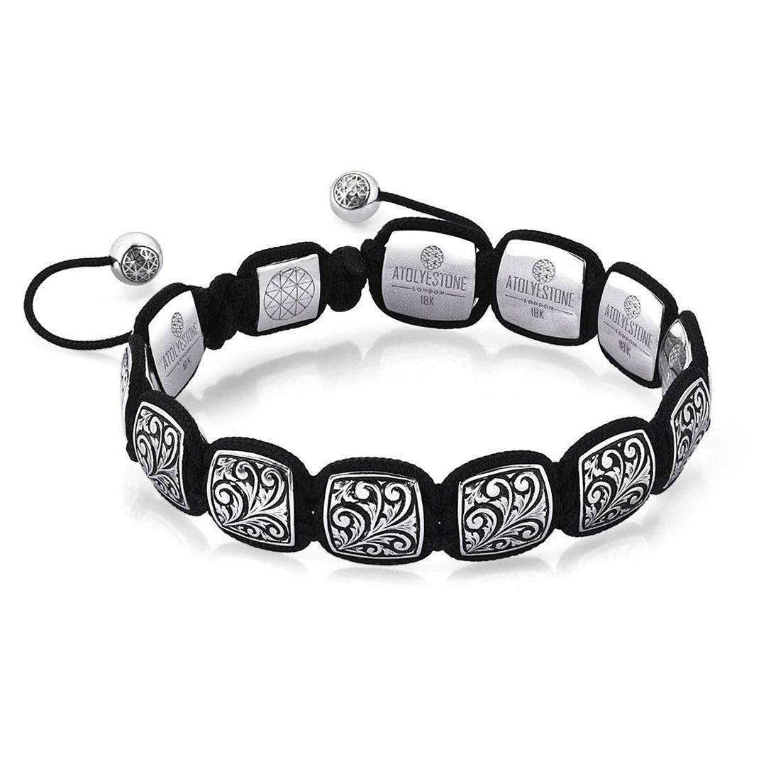 Imperial Classic Macrame Bracelet - Solid Gold