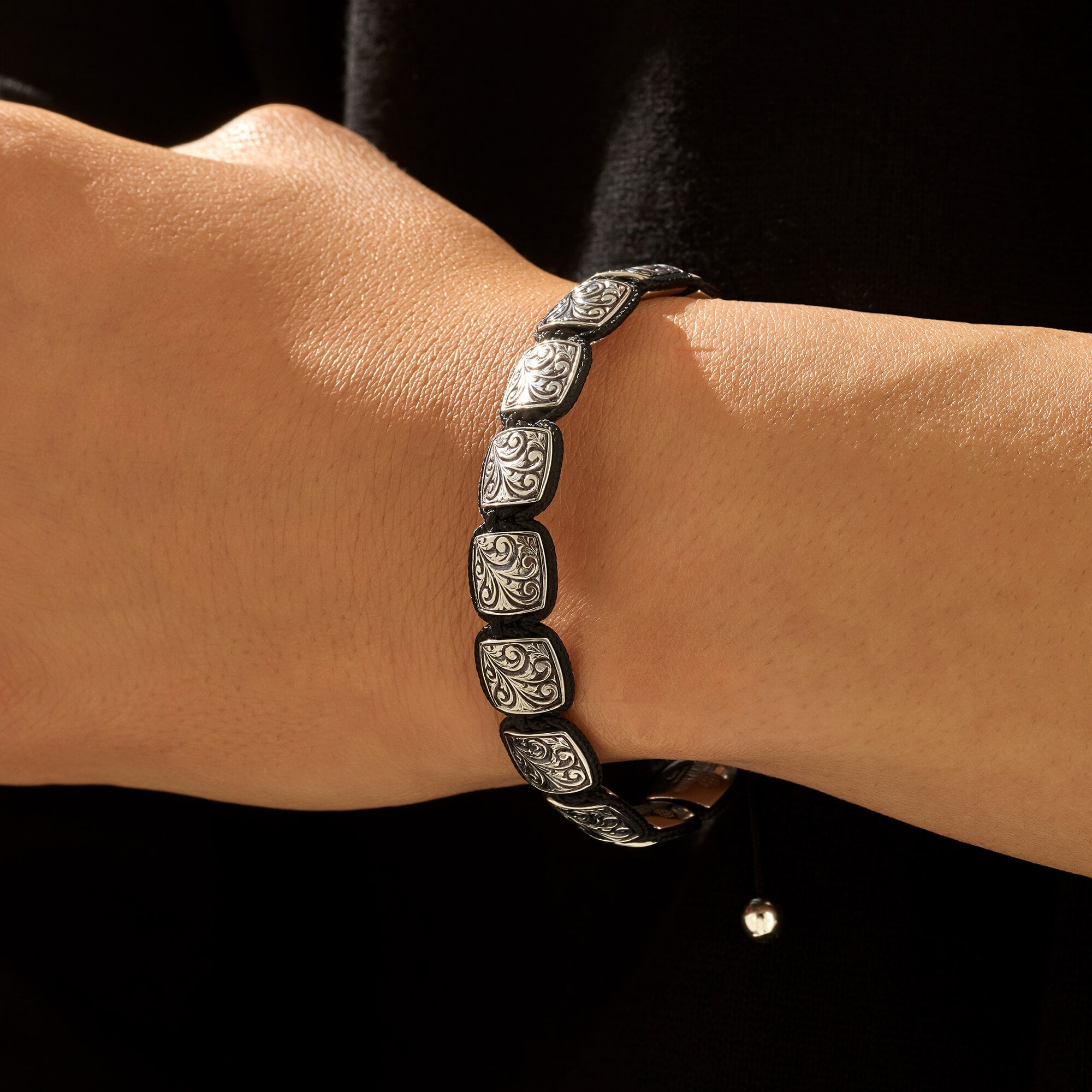 Imperial Classic Macrame Bracelet - Solid Gold