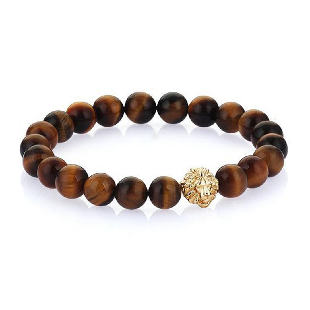 Leo Beaded Bracelet for Men