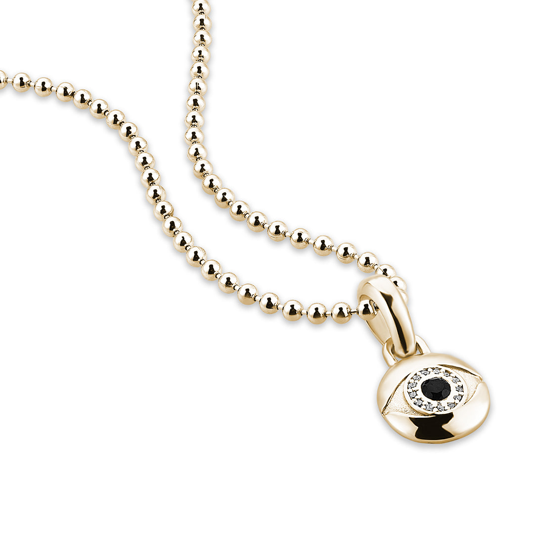 Men's Evil Eye Pendant in Gold (Pendant only)
