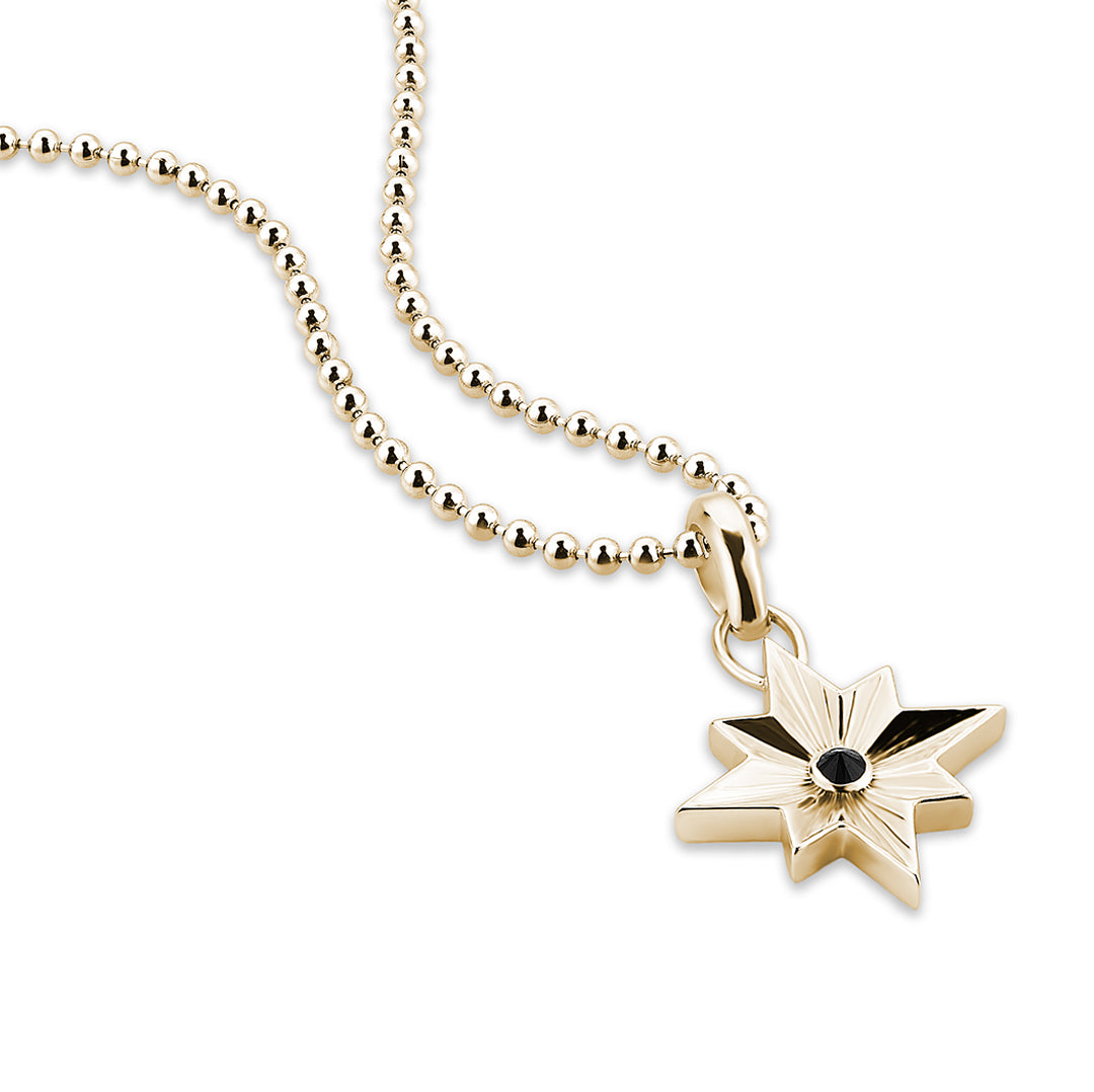 North Star Pendant in Gold (Pendant only)