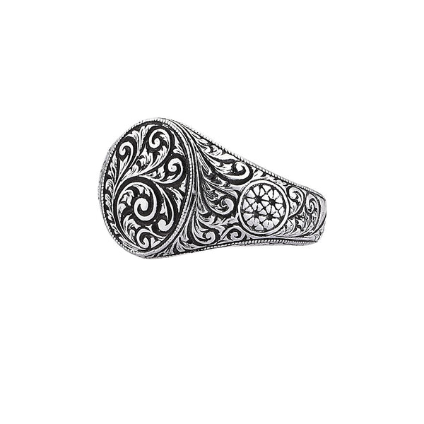 Oval Classic Ring - Solid Silver