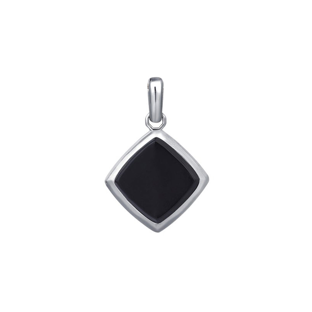 Agate Pendant - Solid Silver