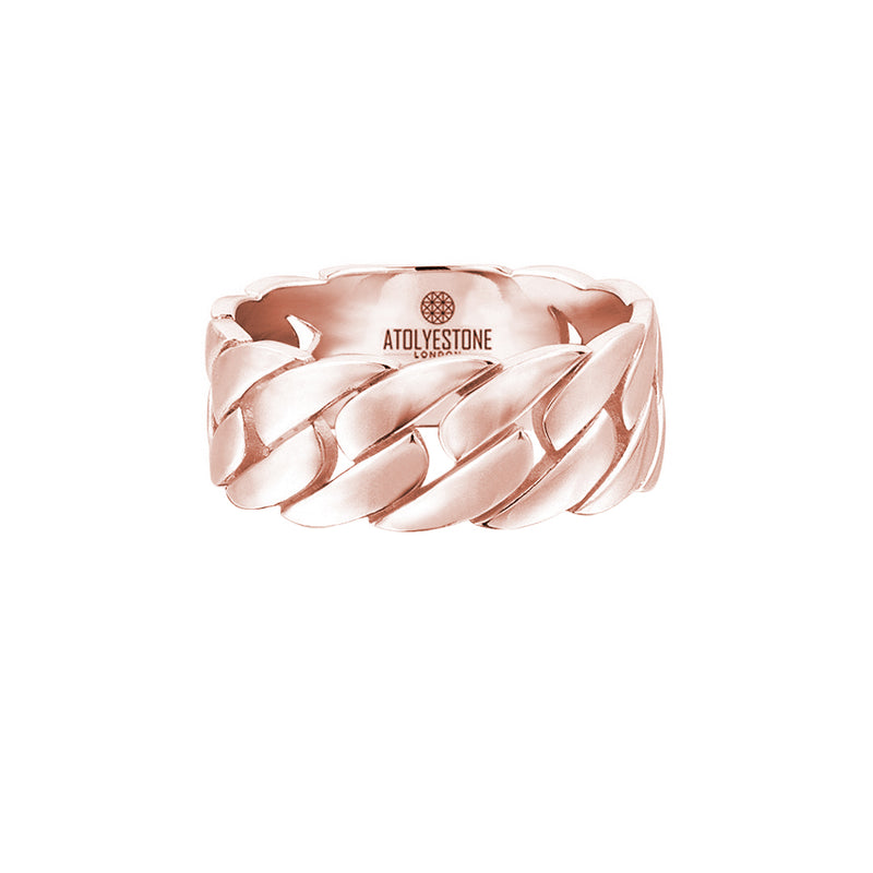 Chain Ring - Rose Gold