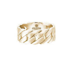 Chain Ring - Yellow Gold