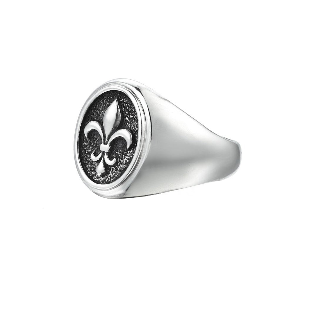 Fleur de Lis Ring - Silver