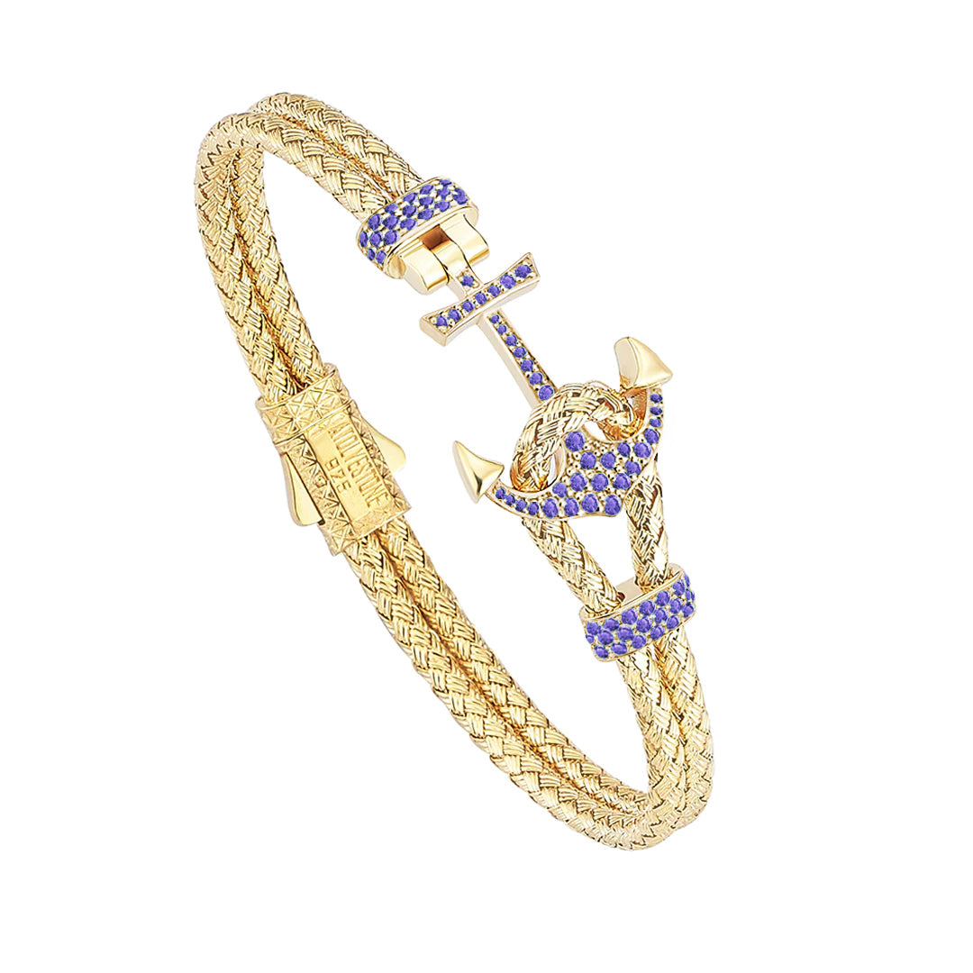 Women's Petite Anchor Bracelet - Silver