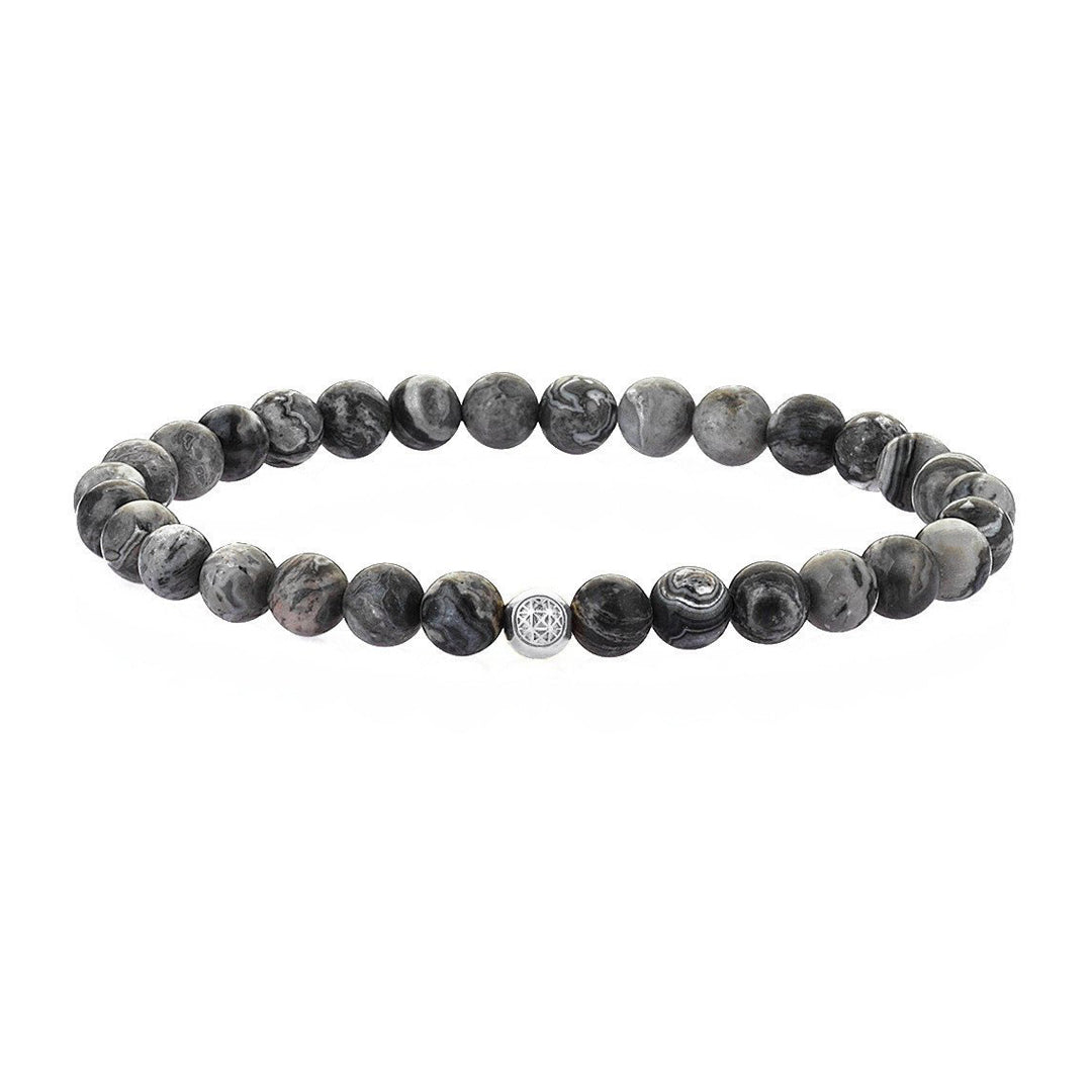 Atolyestone Jasper Essentials - Solid Silver - Grey Jasper