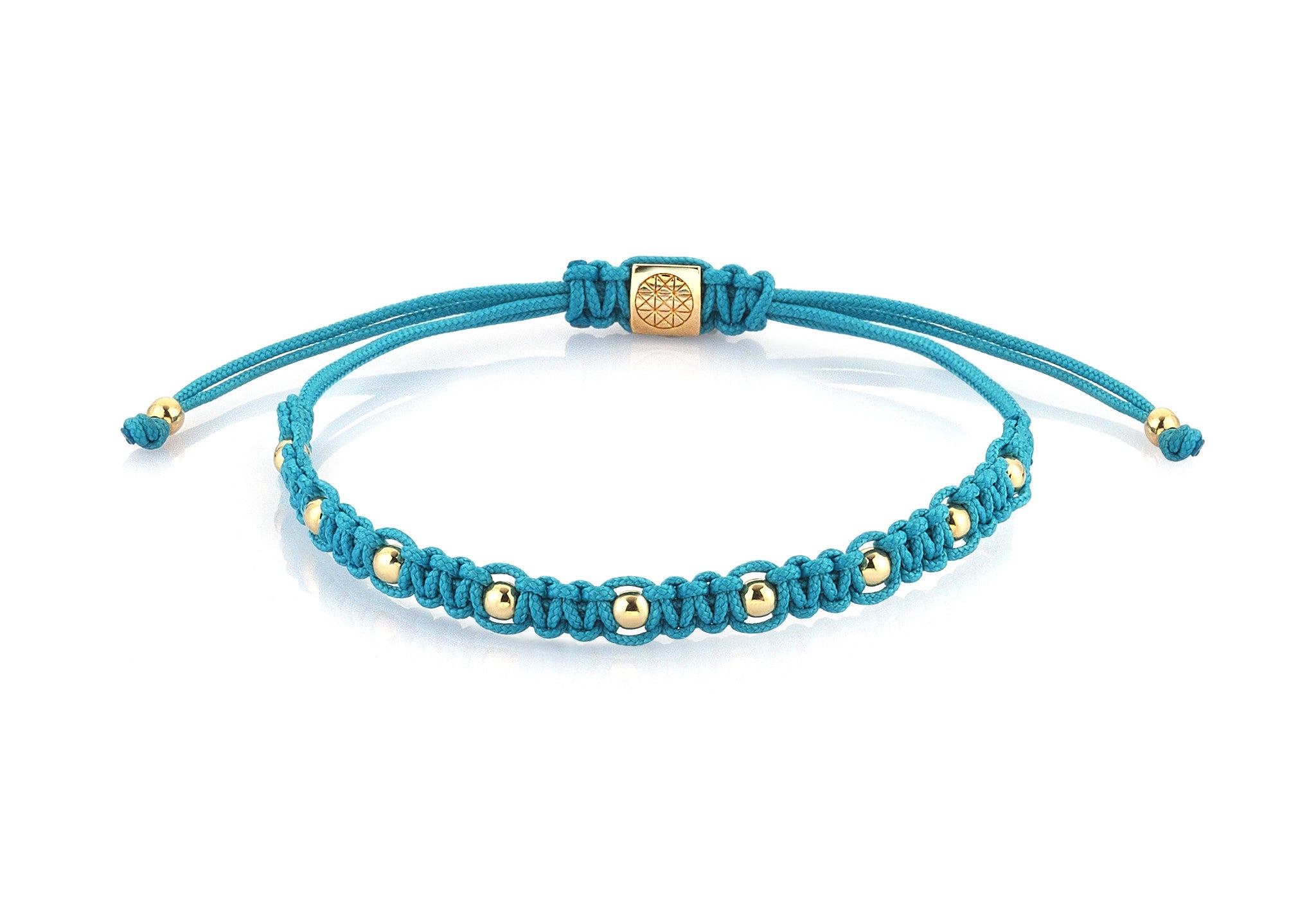 9 Balls Macrame - Turquoise