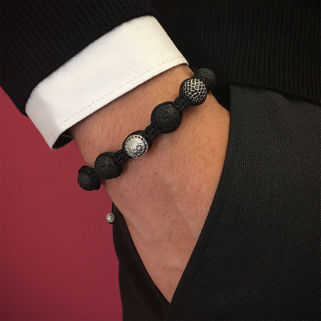 Beaded Macrame Bracelet
