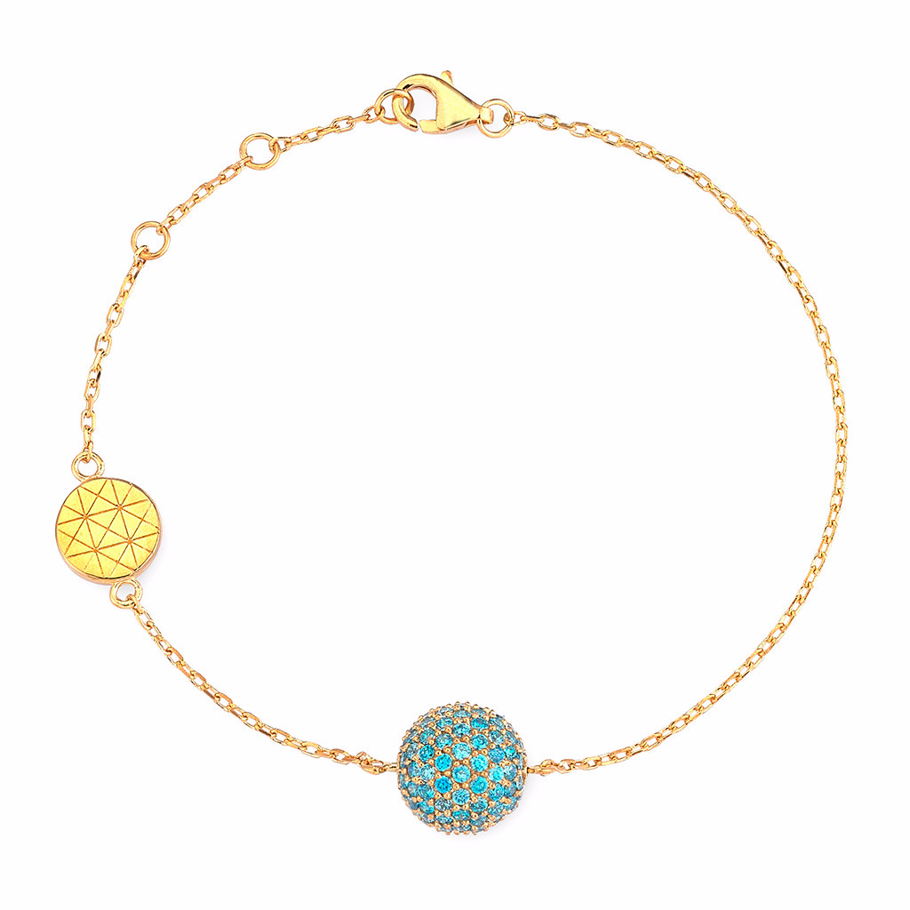 Cubic Zirconia Solitaire Bracelet