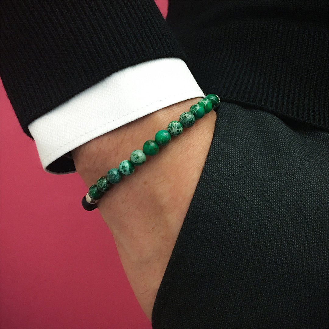 Women's Agate Beaded Bracelet - Micro