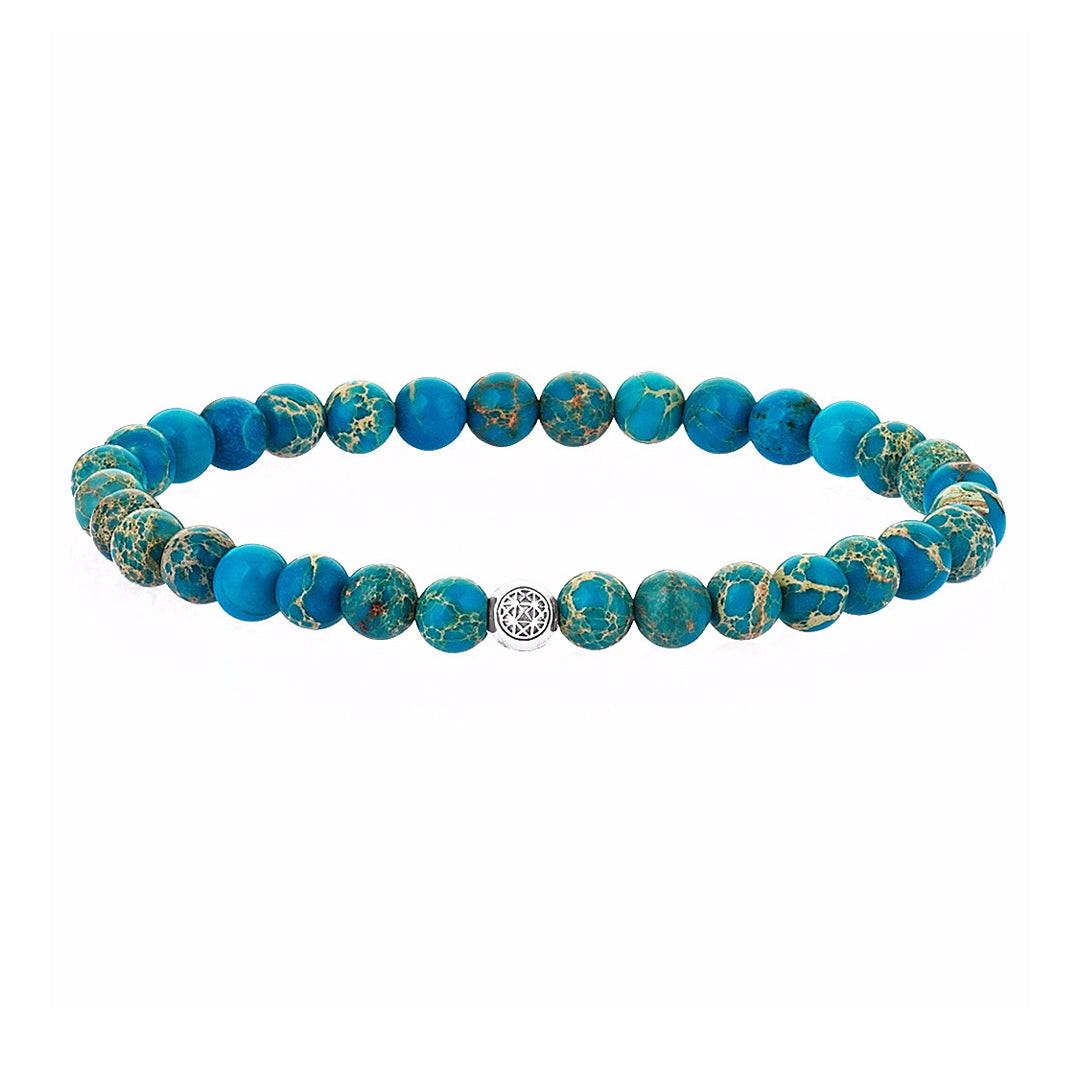 Atolyestone Jasper Essentials - Solid Silver - Turquoise Jasper