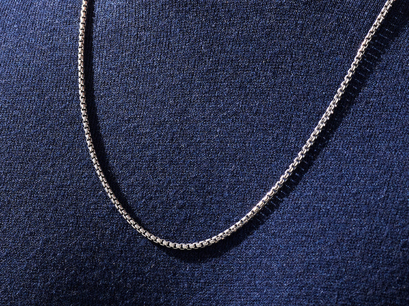 Box Chain Necklaces for Men - Atolyestone