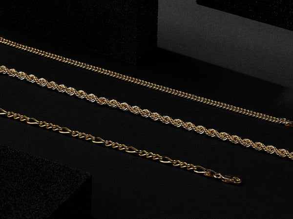 Men's Solid Gold Chains