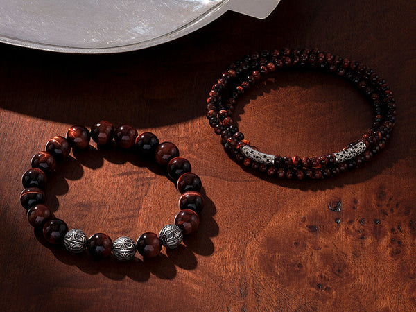 Tiger Eye Beaded Bracelets