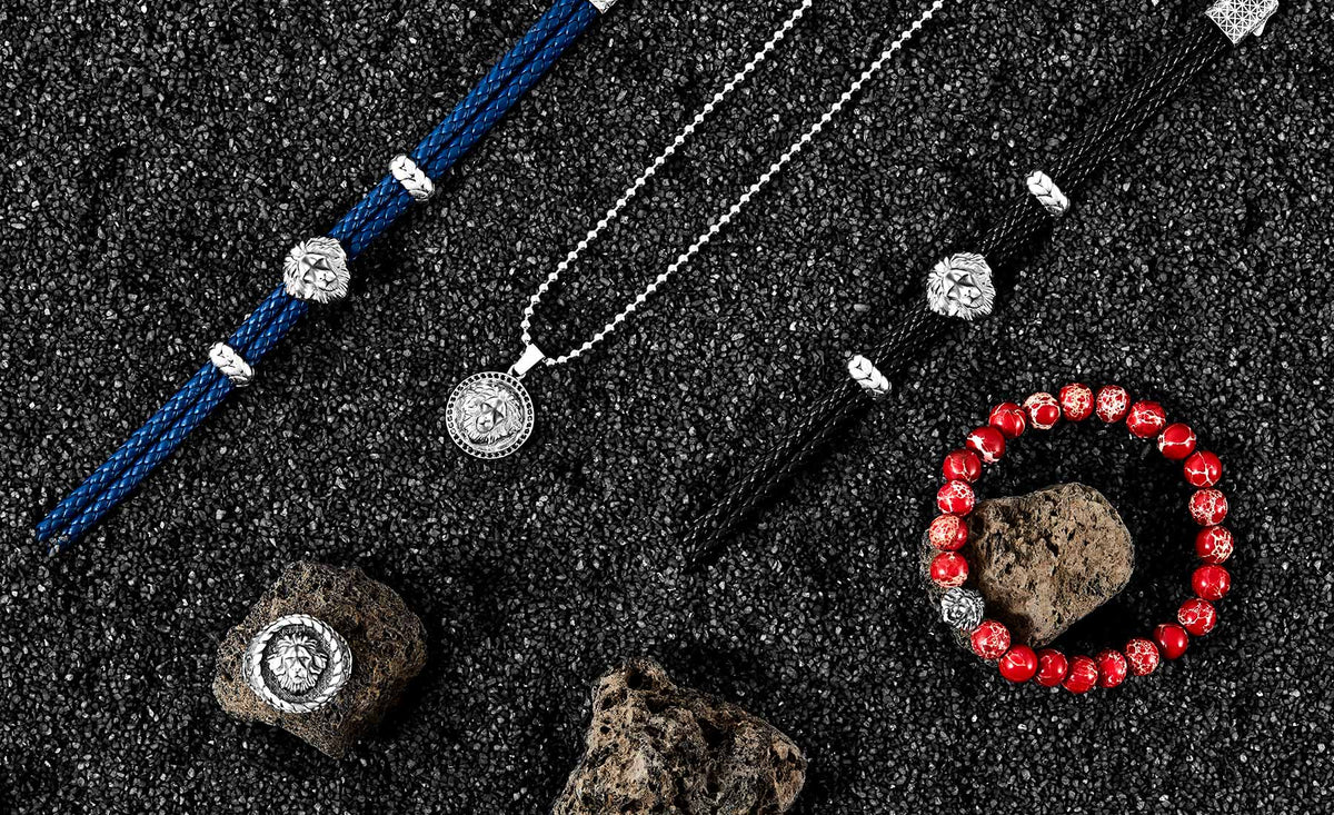 Atolyestone Lion Motif Jewelry Leo Collection