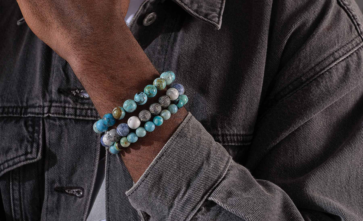 Atolyestone's Trending Beaded Bracelets on Model
