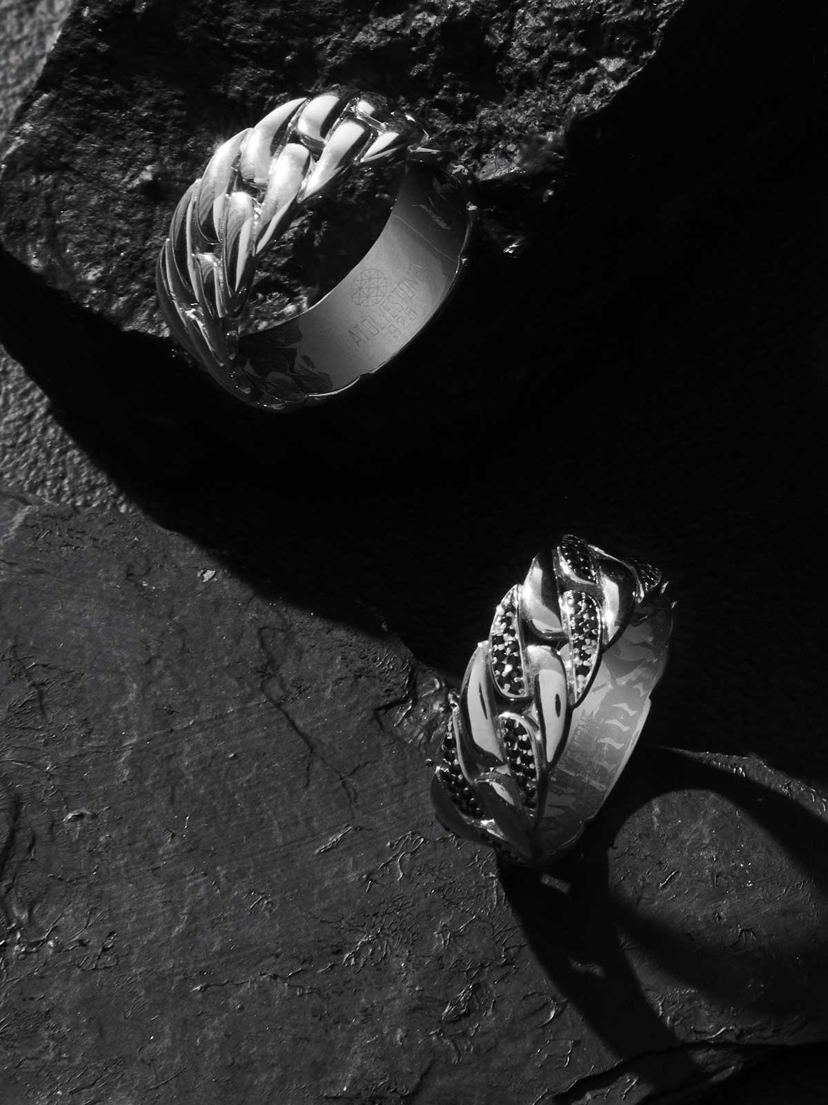 Atolyestone 925 Silver Rings Collection Banner