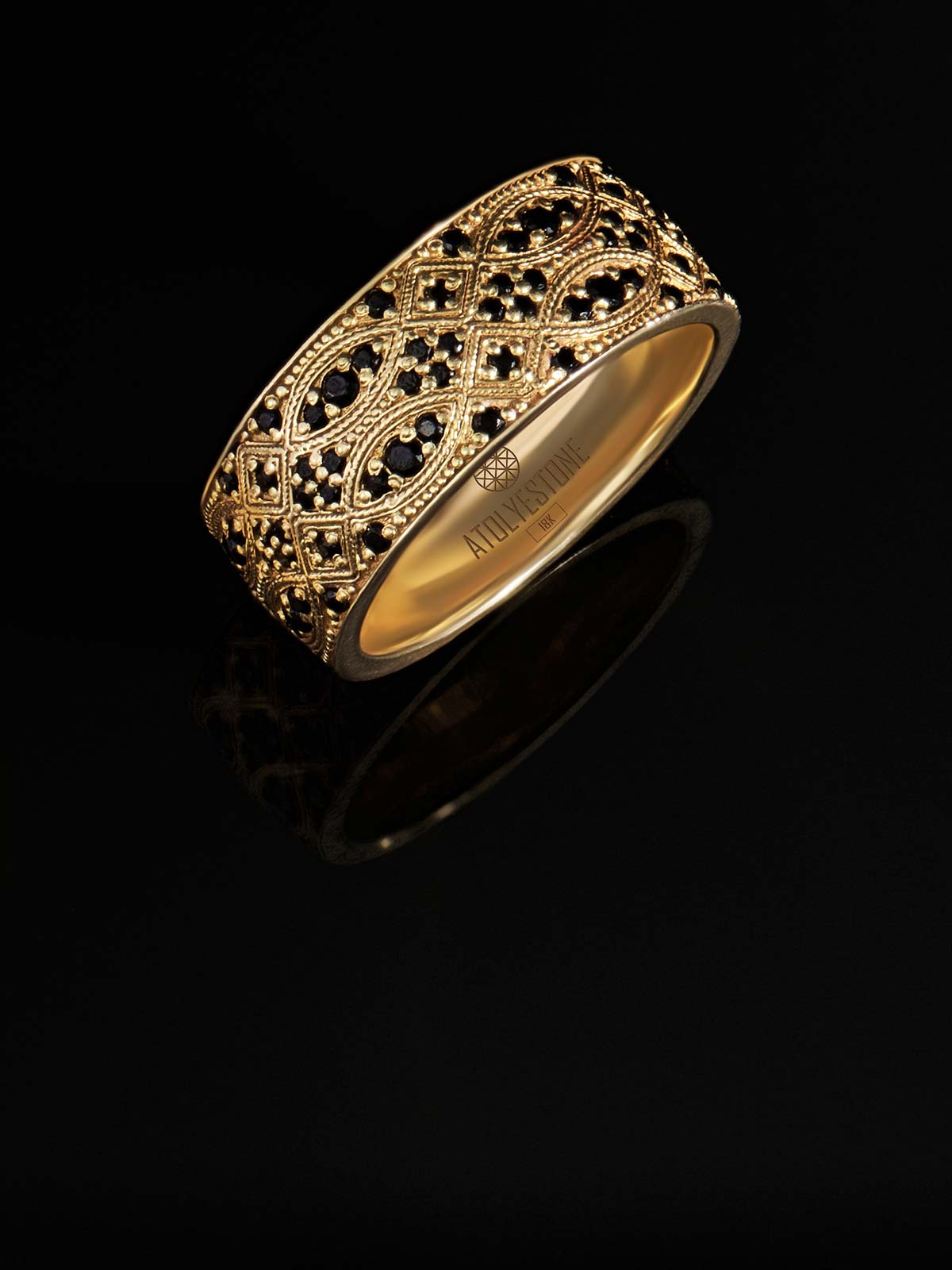 Atolyestone Solid Gold Rings Collection