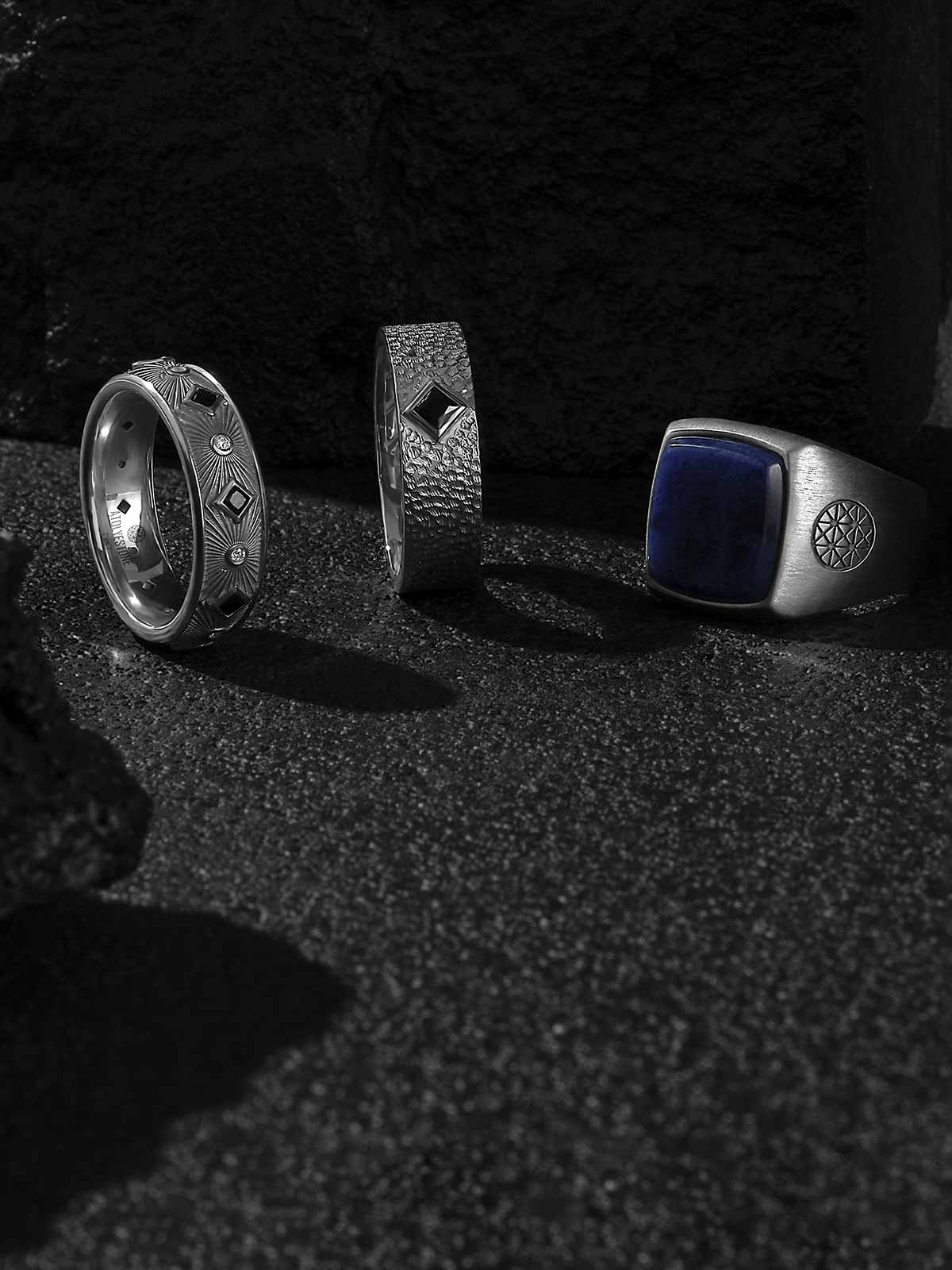 Atolyestone Men's Rings Collection Banner