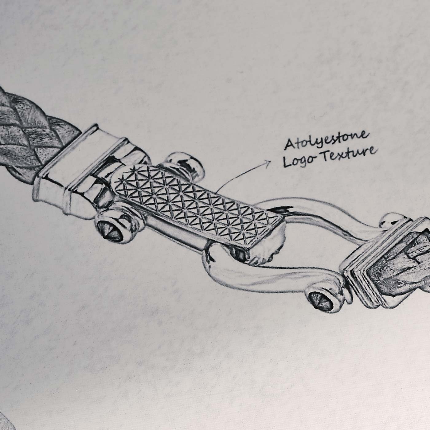 Iconic Bracelet Design Sketch Image